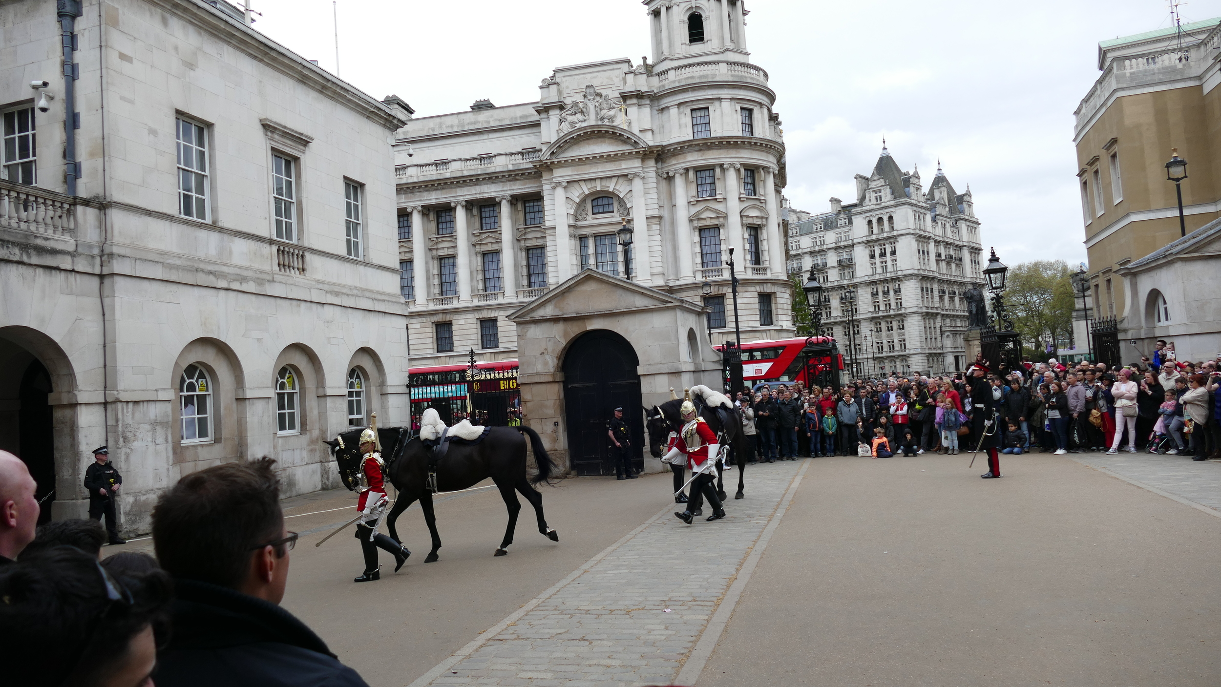 Last horses guards photo...the kids finally get to go home