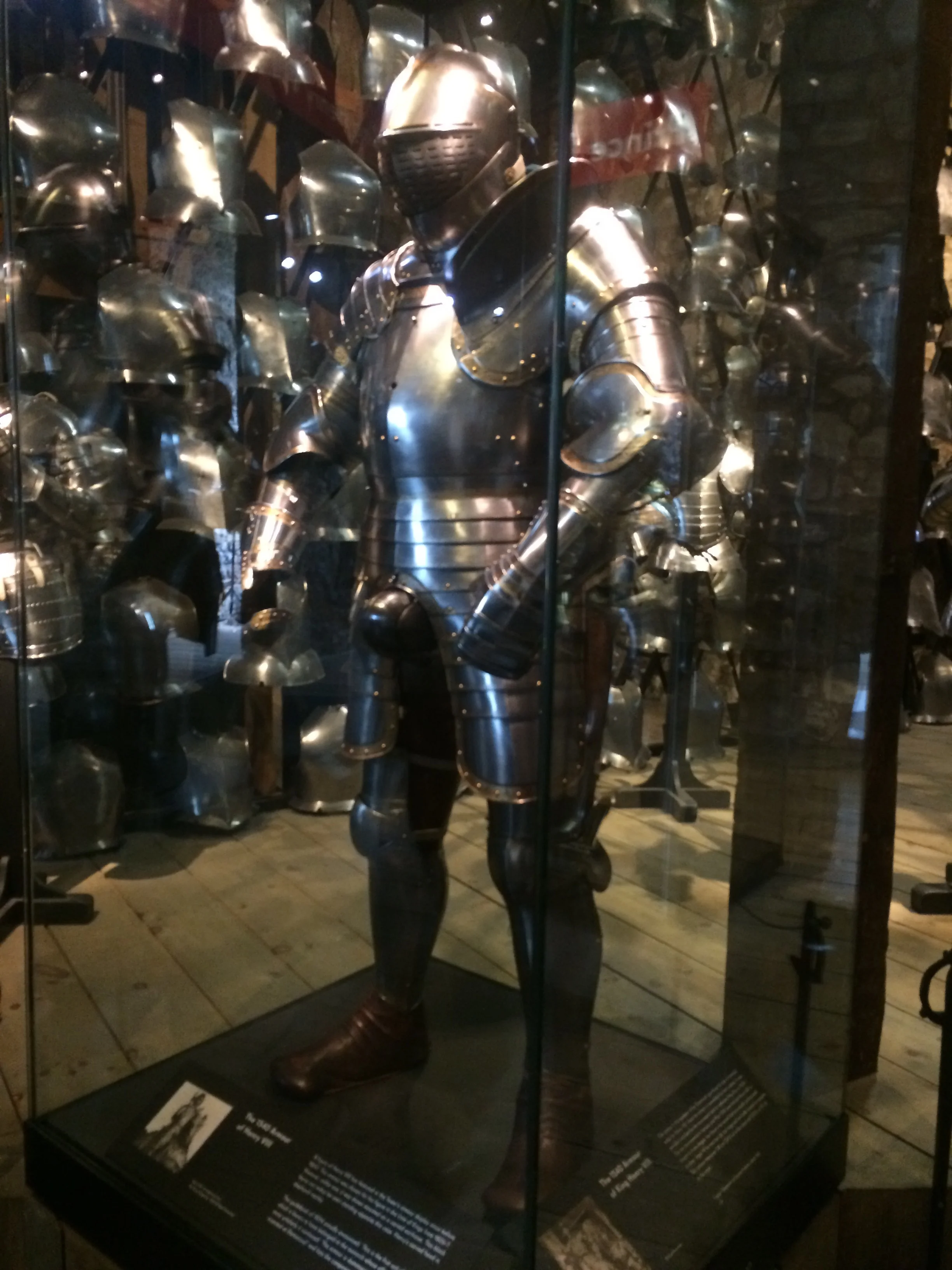 One of Henry VIII's suits of armor
