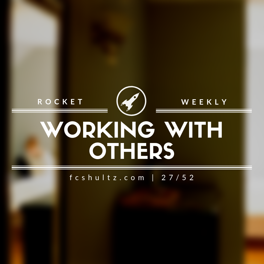 Working with others. [27/52]