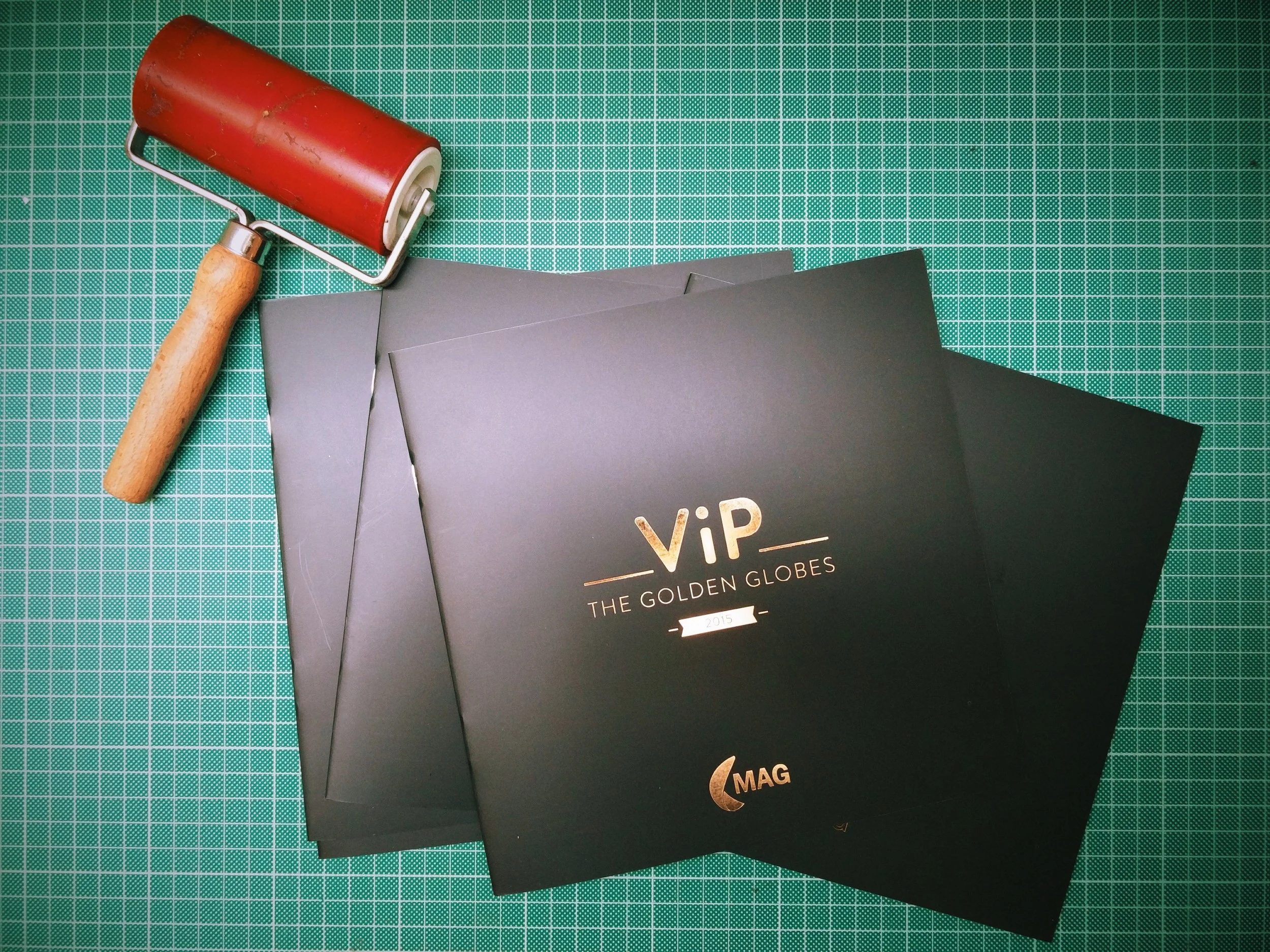 Gold foil blocked souvenir booklets for Manchester Airport Group