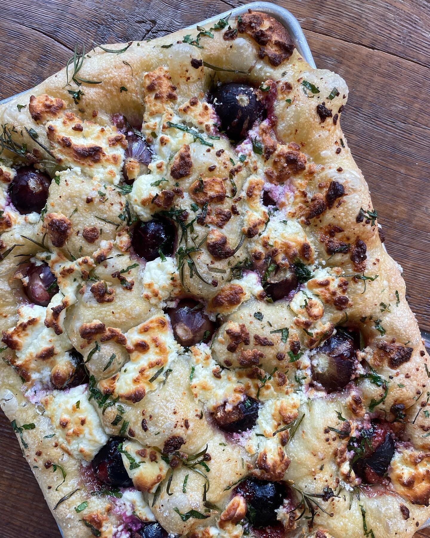 Figs&amp;Goat cheese focaccia