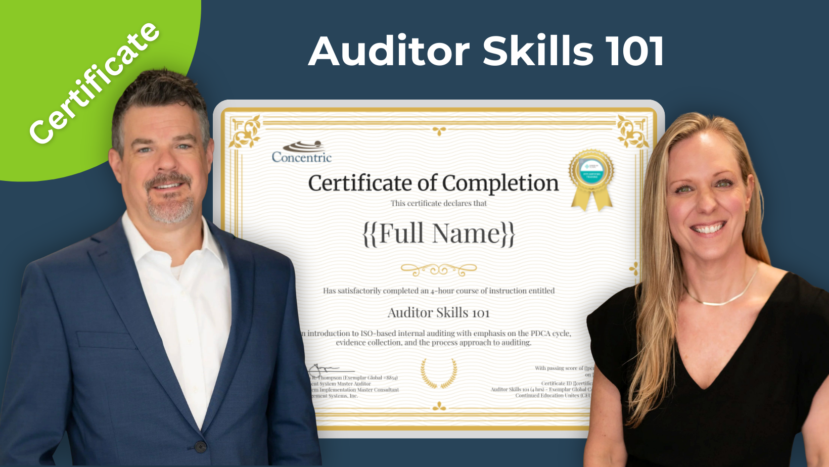 Auditor Skills 101 Certificate