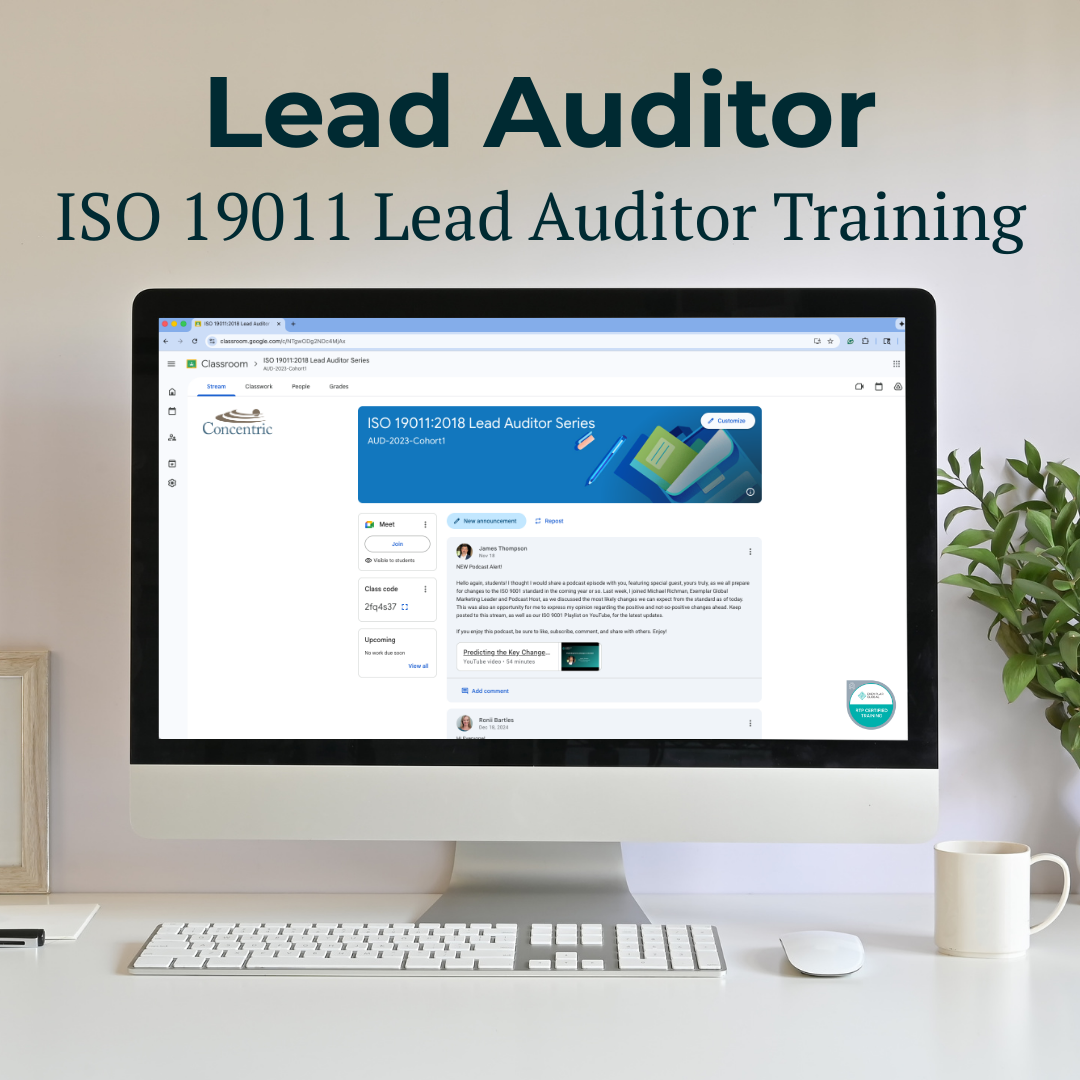 Lead Auditor & Audit Program Mgmt Series | ISO 19011