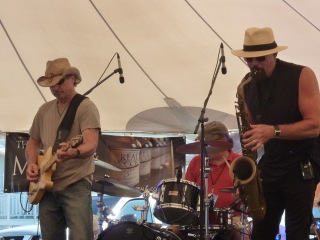 Johnny and Scott at Blues Festival