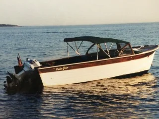 In the water off Watch Hill, RI