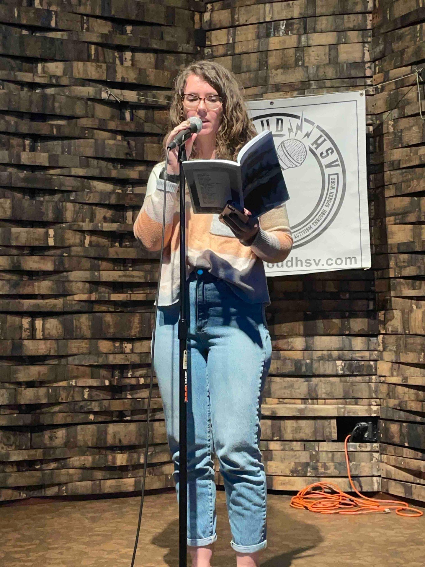 Have you heard Grace read?!
Well if you haven&rsquo;t you should!!
And on May 19th you&rsquo;ll have the perfect opportunity to with our shortened open mic followed by a special feature with Grace Dellis!!
Doors open at 6:00pm!!