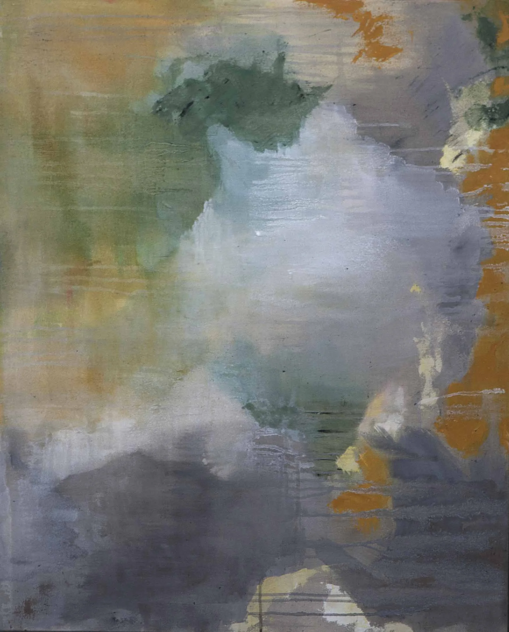  Up North - 2015  Acrylic on Canvas  - 32 x 39 in 