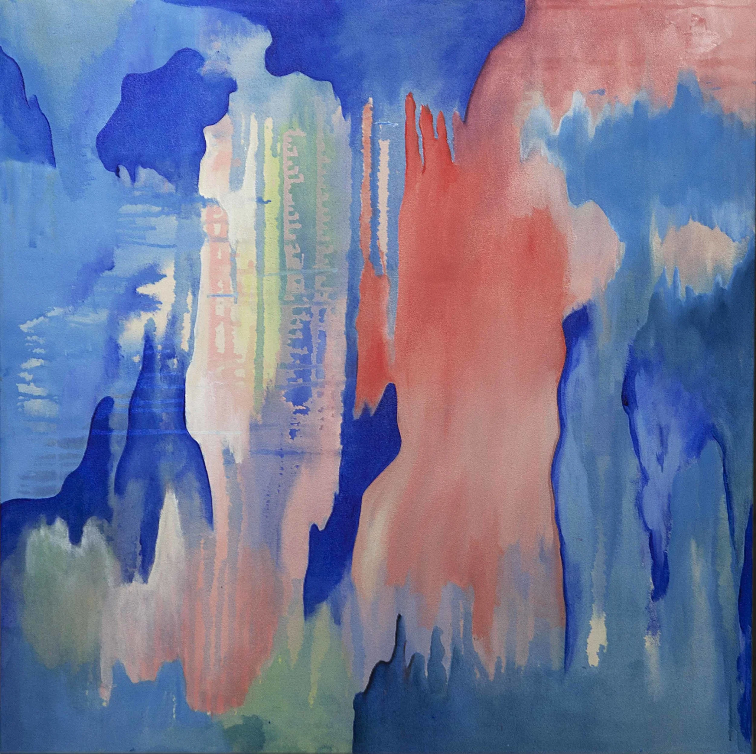  Moon Dream - 2016  Acrylic on Canvas  - 36 x 36 in 