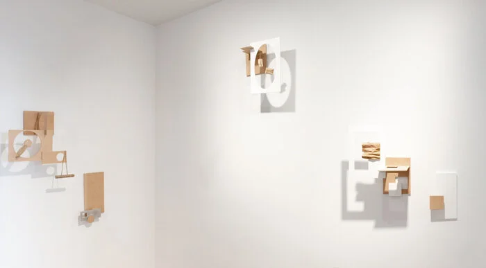  Ventanas al alma | 2021  Installation of 11 basswood, MDF, aluminum and acrylic sculptures.   