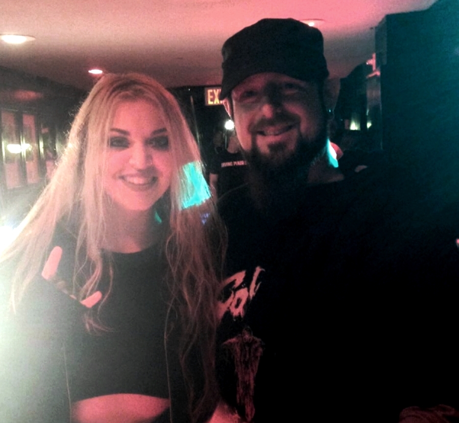 Vicky Psarakis of 'The Agonist' and Jeff Anthony