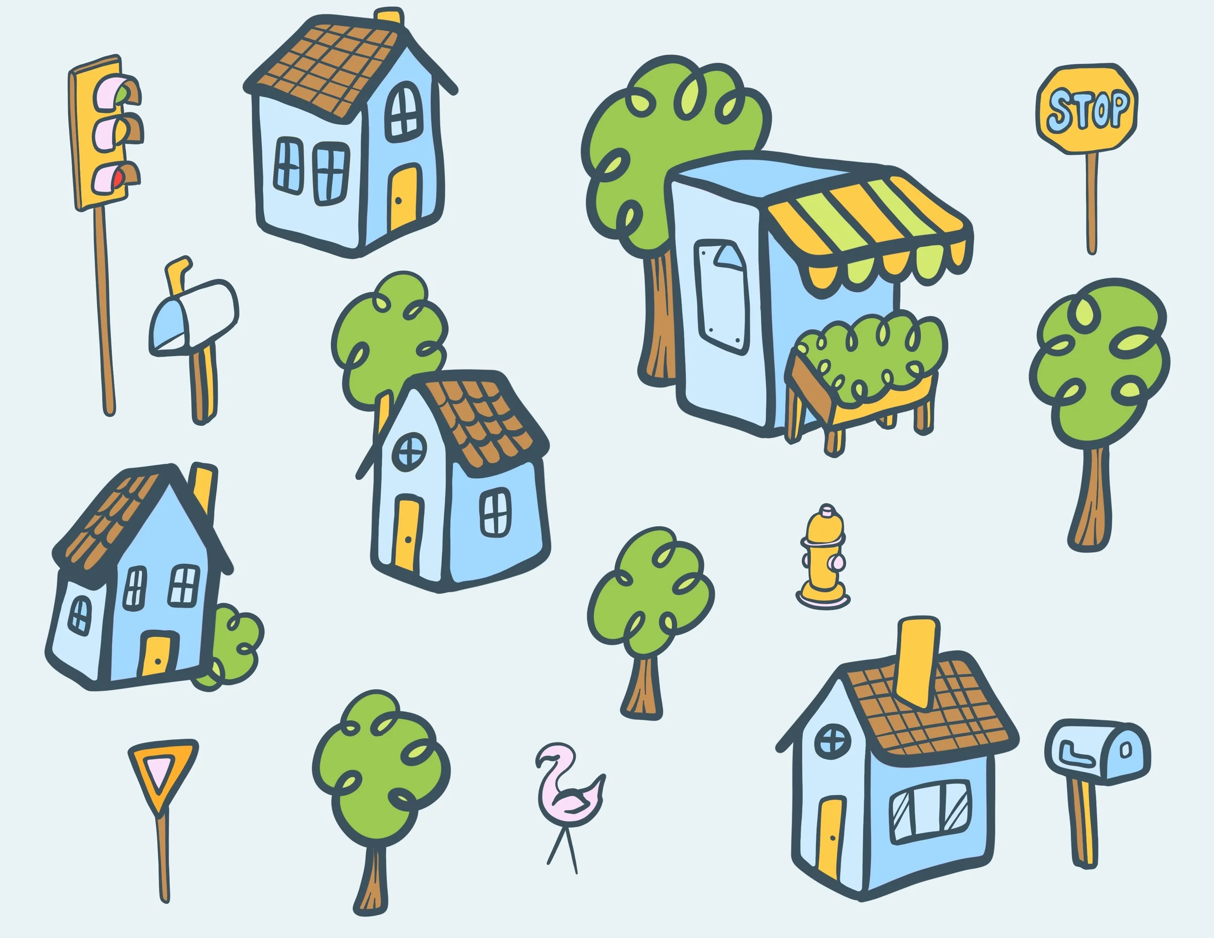 Quaint Little Villages Here & There