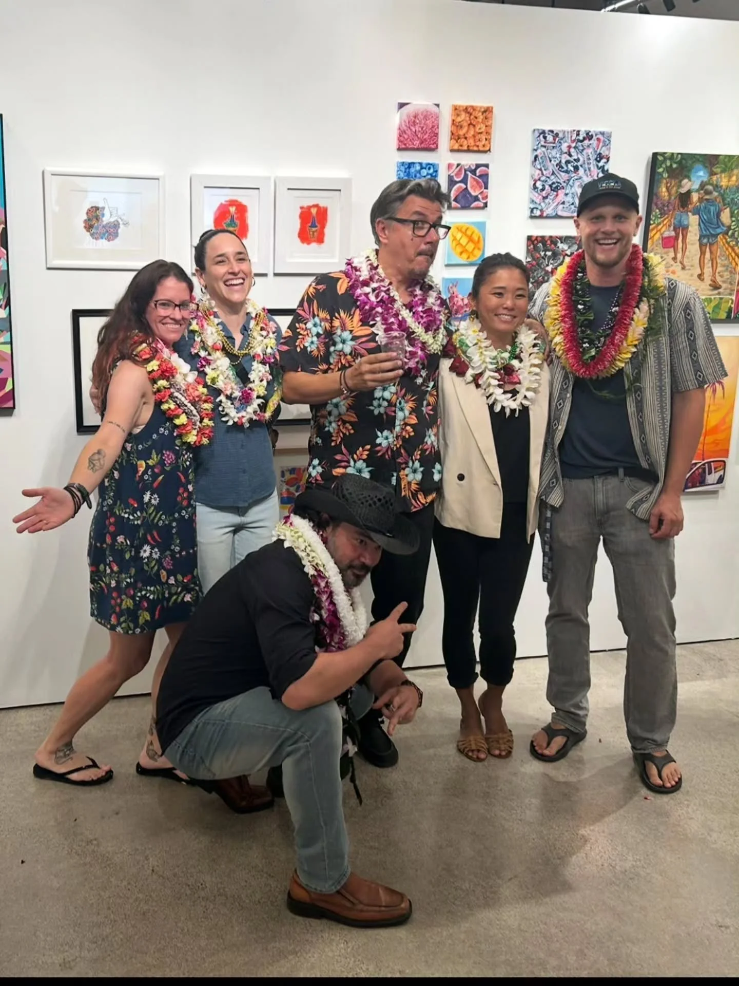 I can't believe it's already been over a week since we celebrated the opening for &quot;My Monumental Summer&quot; at Hō&lsquo;ikeākea Gallery at Leeward Community College but here we are! 

But Mahalo to everyone who came, I feel poured my heart int