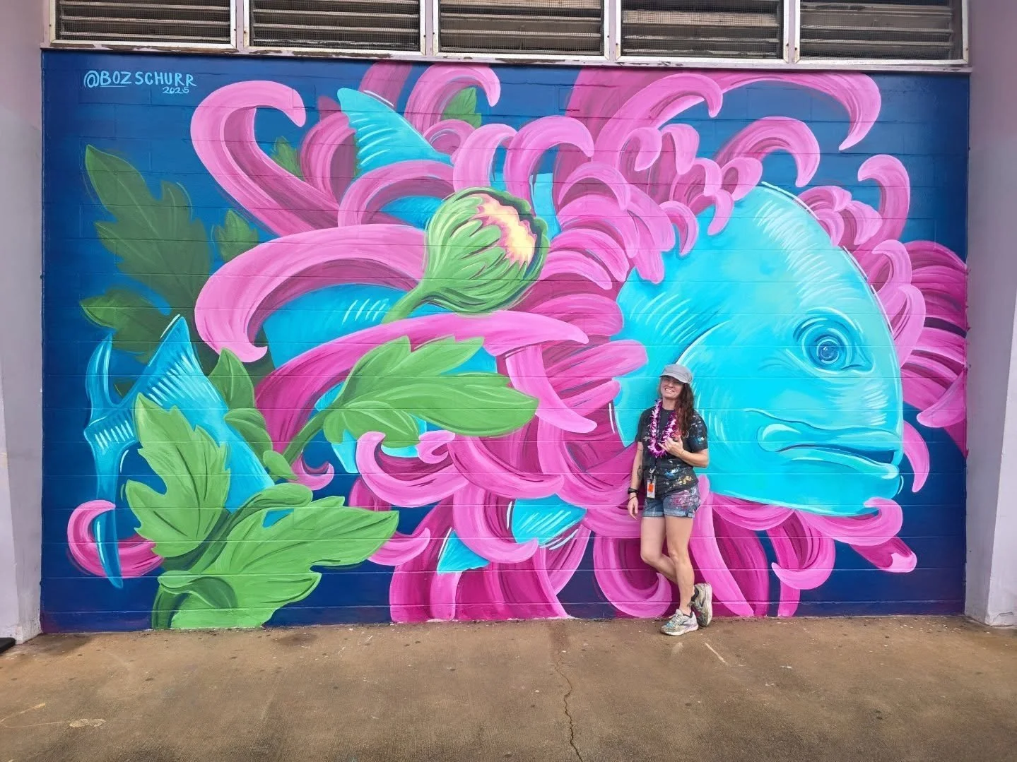 And just like that, another Hawai'i Walls event comes to a close. I'm so happy to be able to take a little time and give back to the community with art! Plus getting to meet new friends, see the incredible creatives hard at work, it's truly an incred