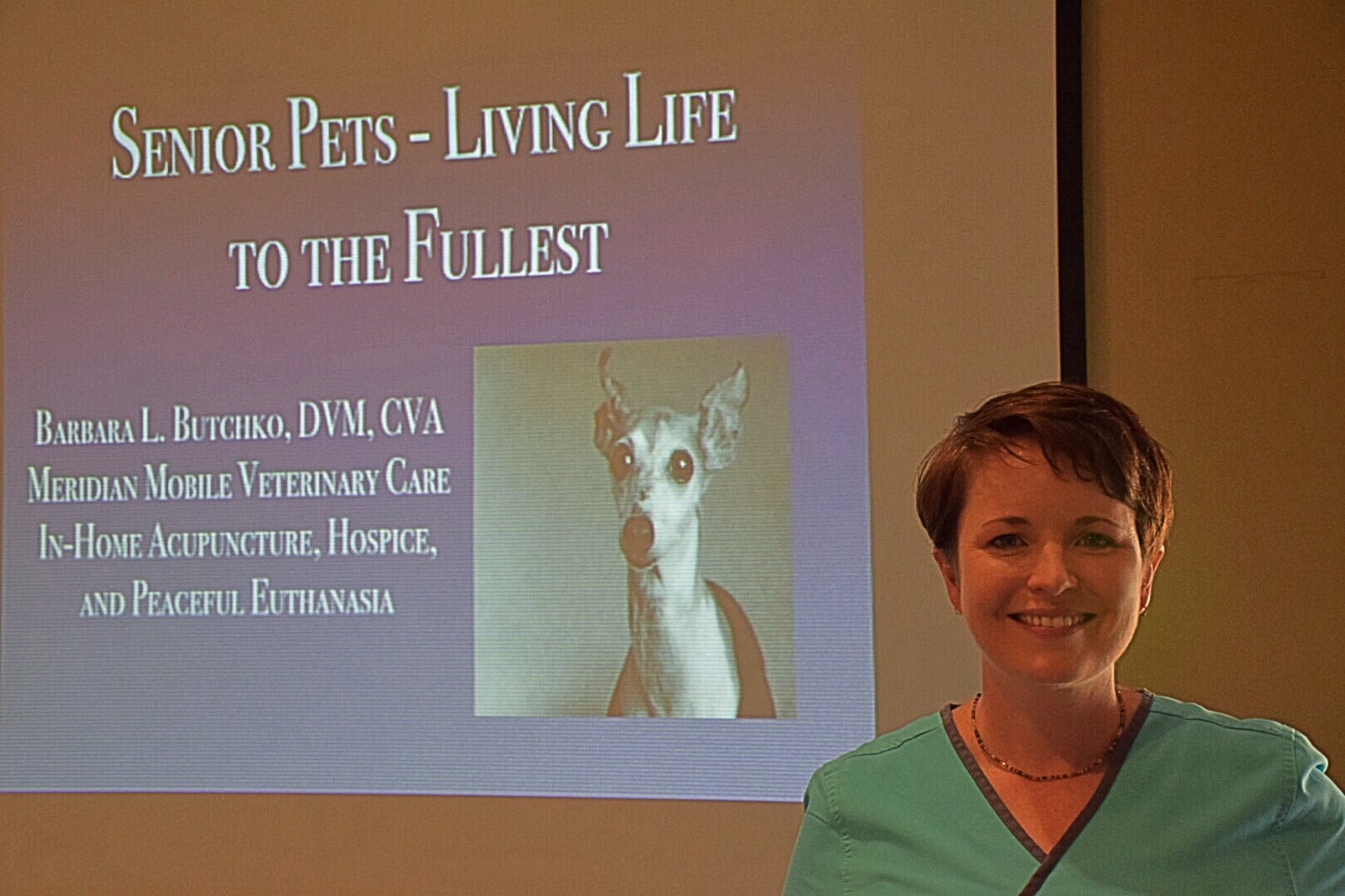 It was another great turn out at The Plaza Midwood Library - this time for a talk on senior pet care.  