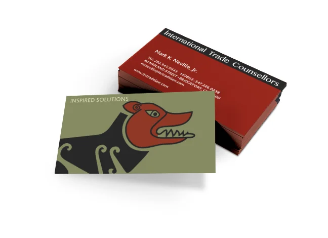 Business card design