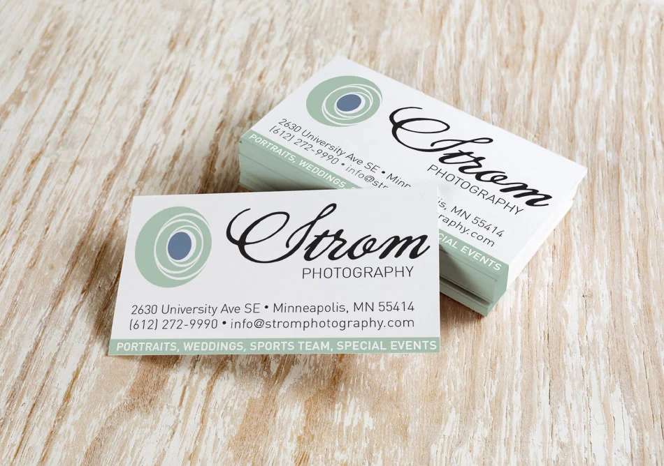 Logo and business cards.