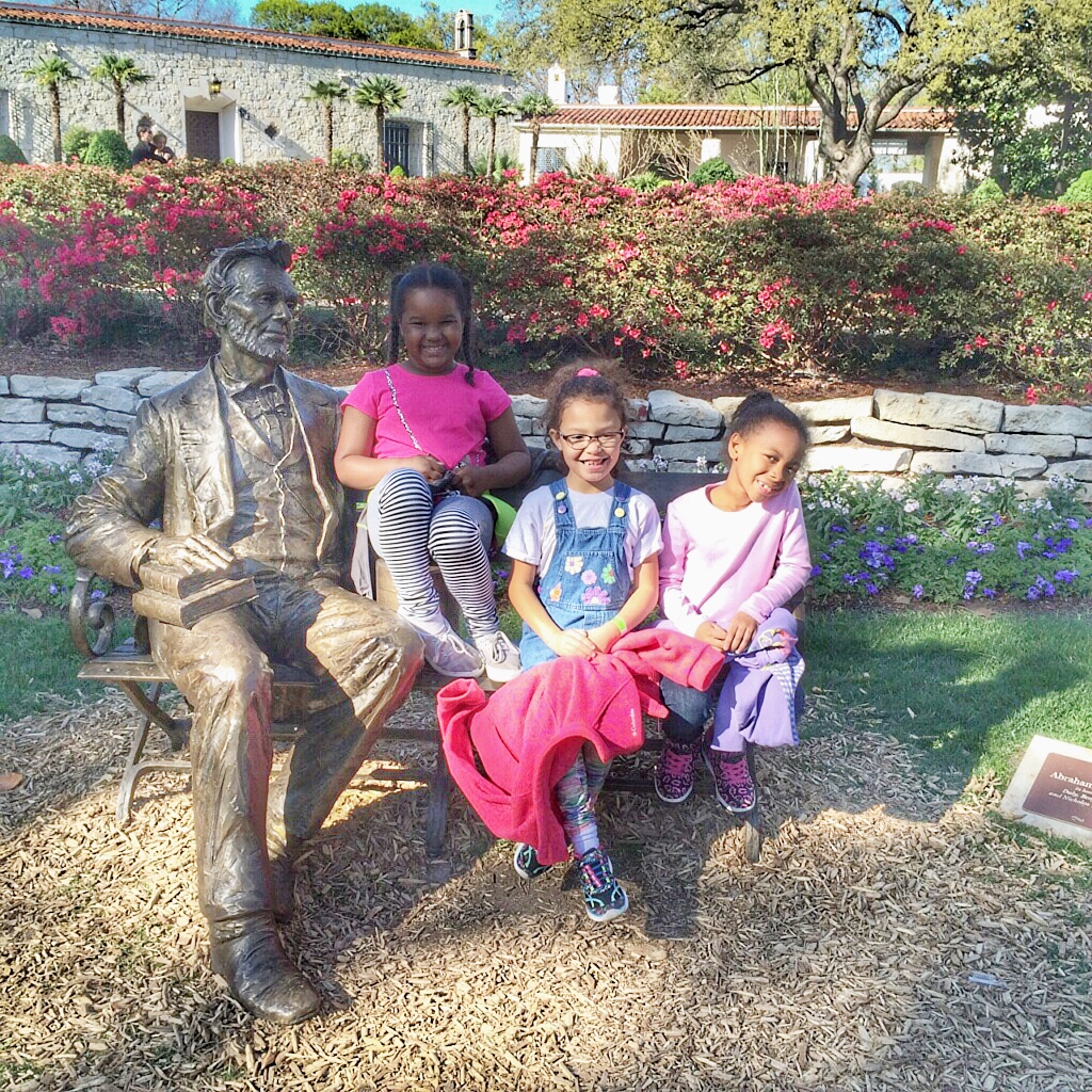 ABE, Grace, Amelia & M'Kaylah are the grandchildren of Bobbie Kerr of Dallas