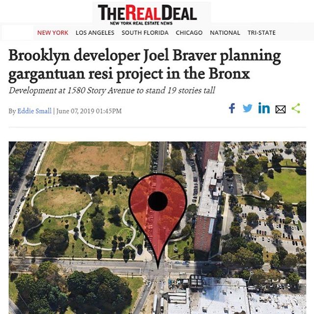 Article link in Bio #therealdeal #multifamilyresidential #bronx #1580storyave