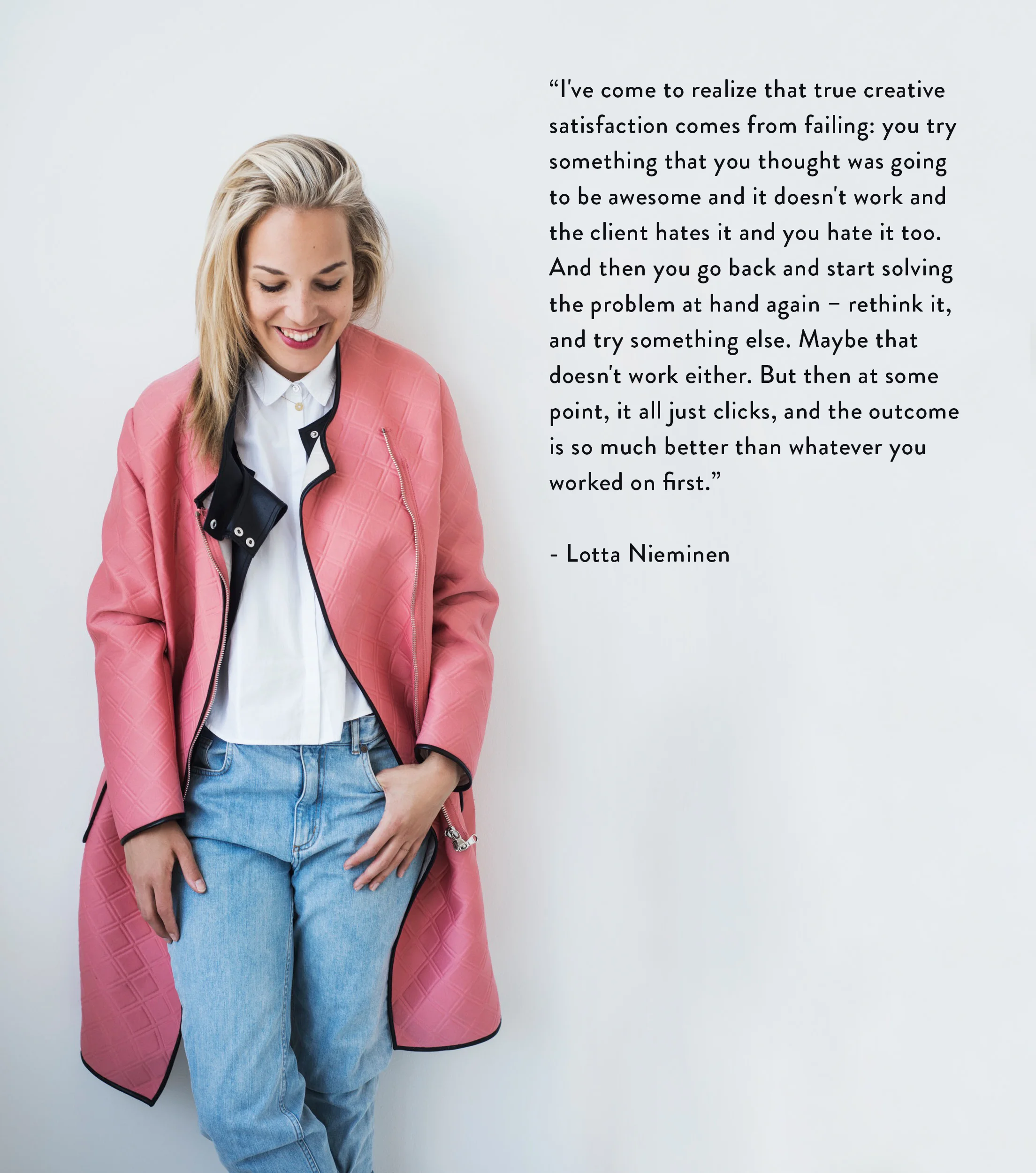 Image credit: for Gloria magazine by Elina Simonen