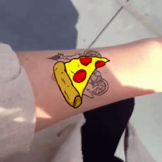Augmented Reality Temporary Tattoo