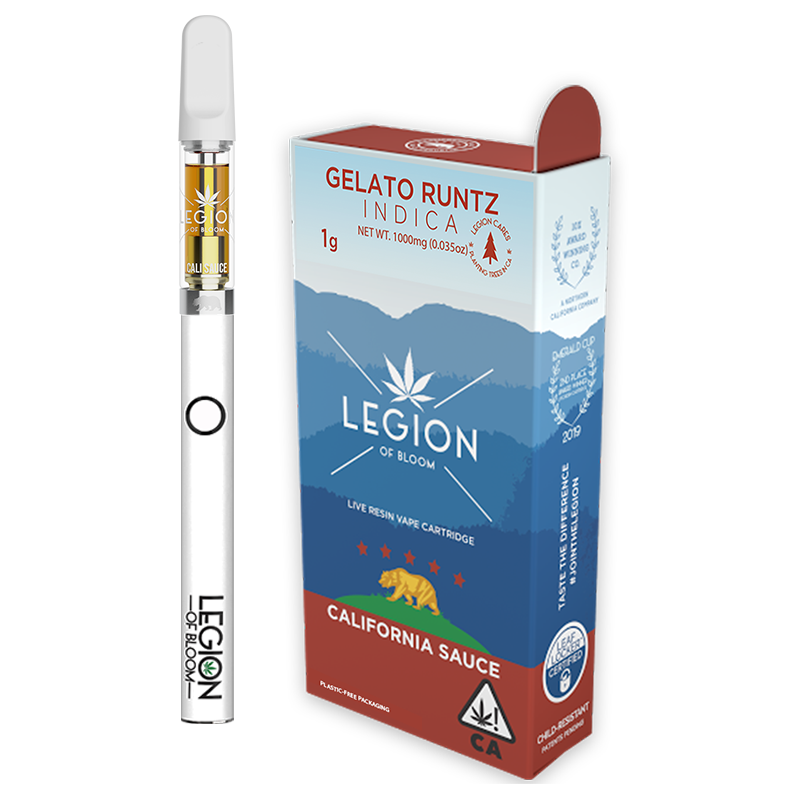 CALIFORNIA SAUCE Live Resin Cartridge