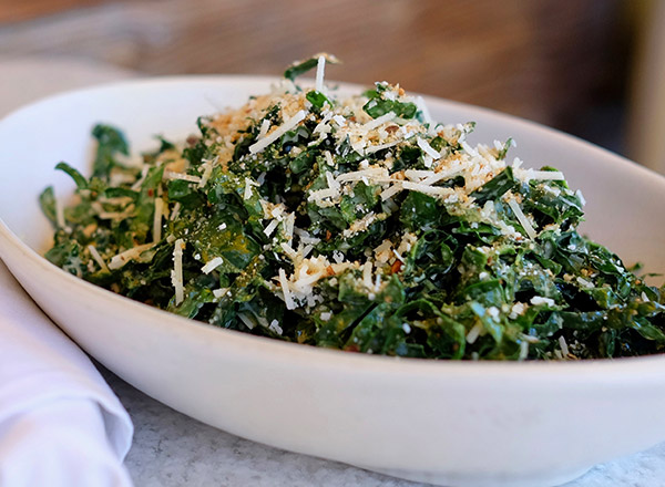 True Food Kitchen - Pizza (Try Fennel Chicken Sausage) &amp; Kale Salad