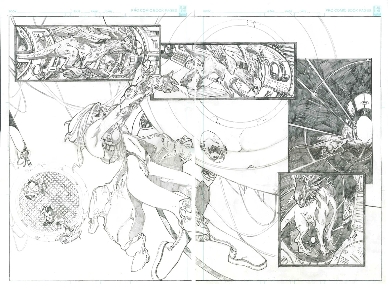 This is what the page spread was supposed to look like. I am keeping the concept in tact for the new version.