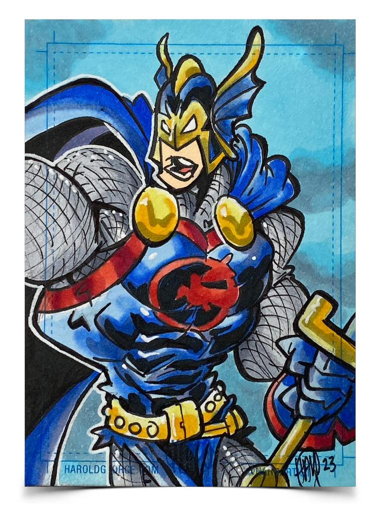 Sketchcard Commission — Harold George