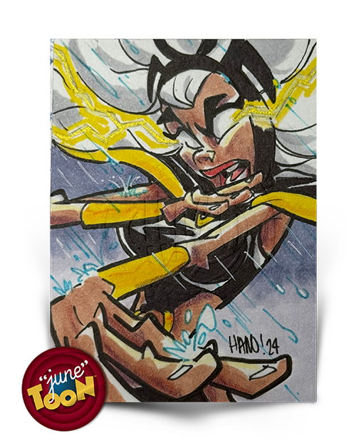 Sketchcard Commission — Harold George
