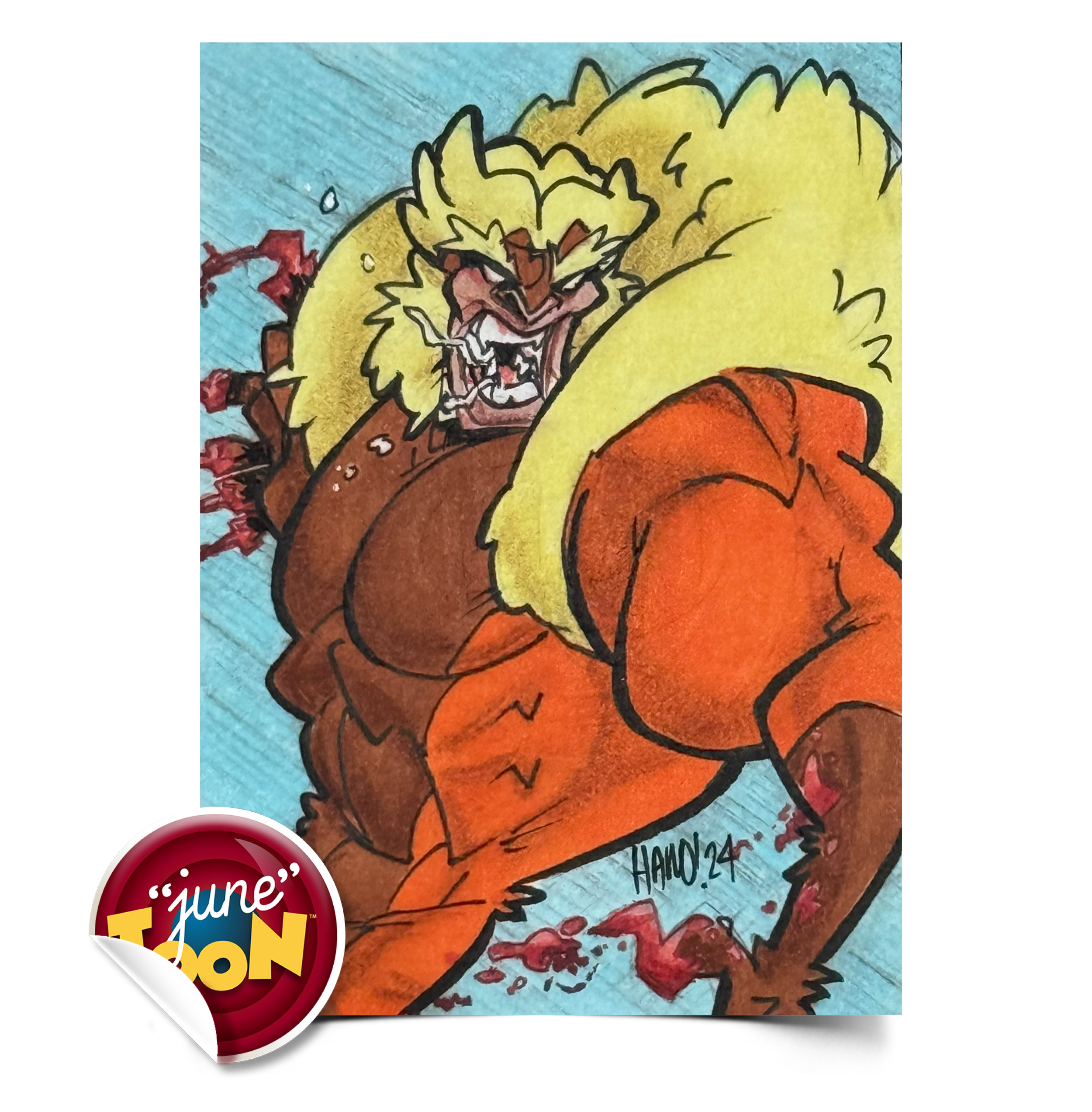 JuneToon™ Original HaroCard No. 157