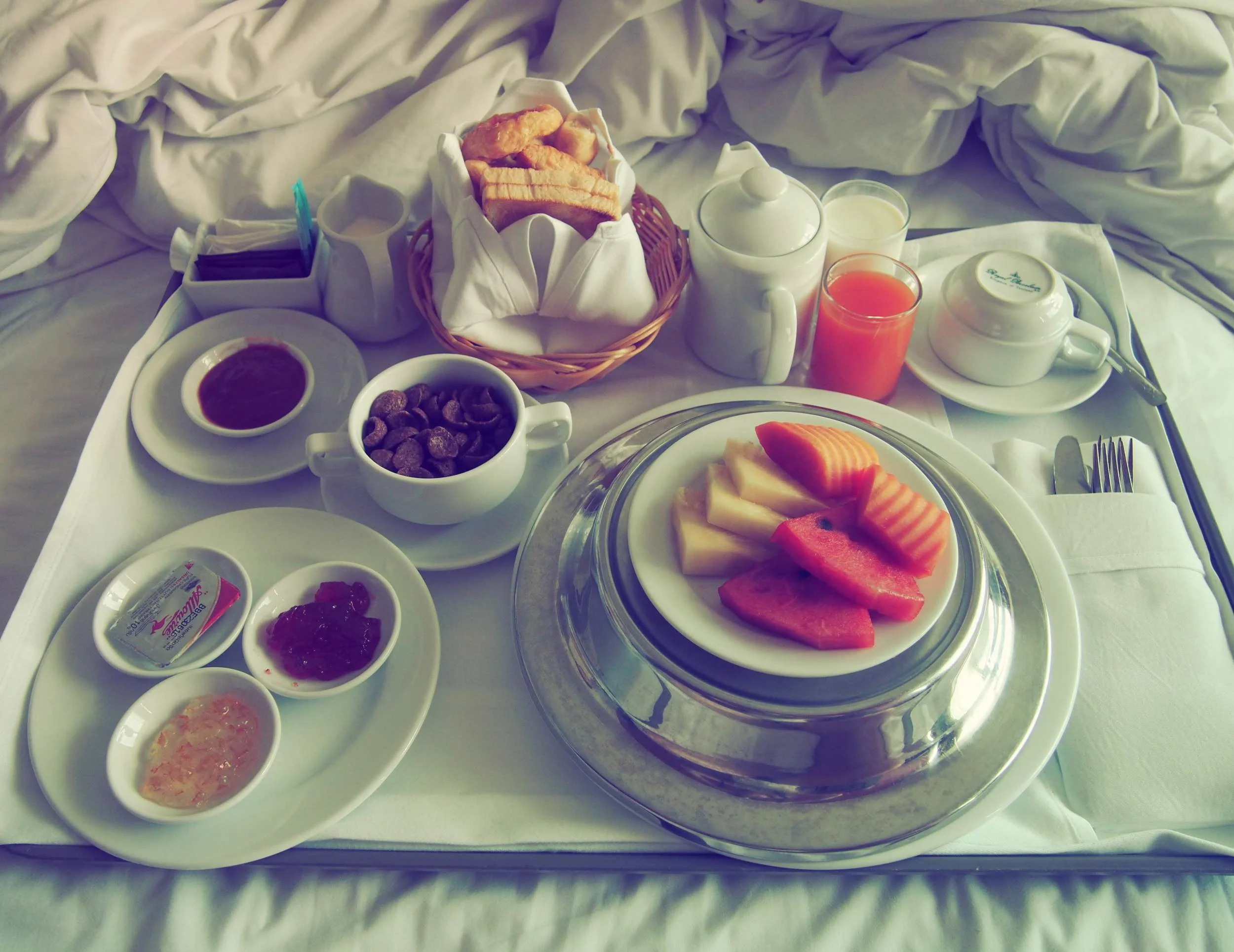 Breakfast in bed