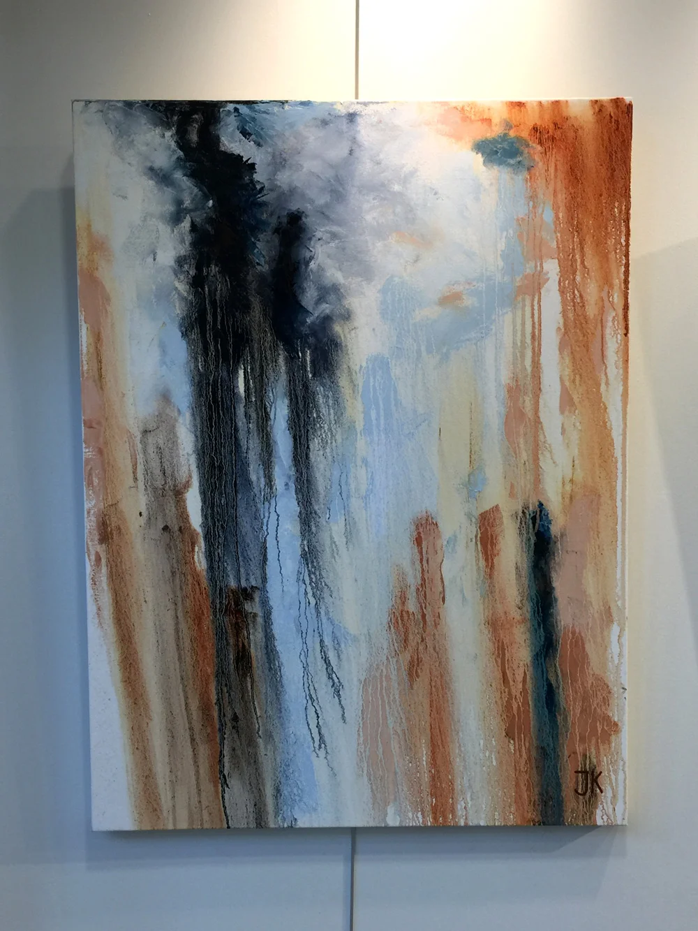 Hiraeth: We'll watch the skies. Oil on Canvas, 30" x 40"