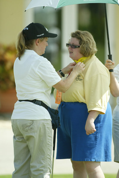 KPMG volunteers at the 2011 Special Olympics Invitational Golf Tournament held at PGA Golf Club in Port St. Lucie, Florida, Friday, September 23, 2011.
(Photo by Ray Graham/PGA of America)
2222