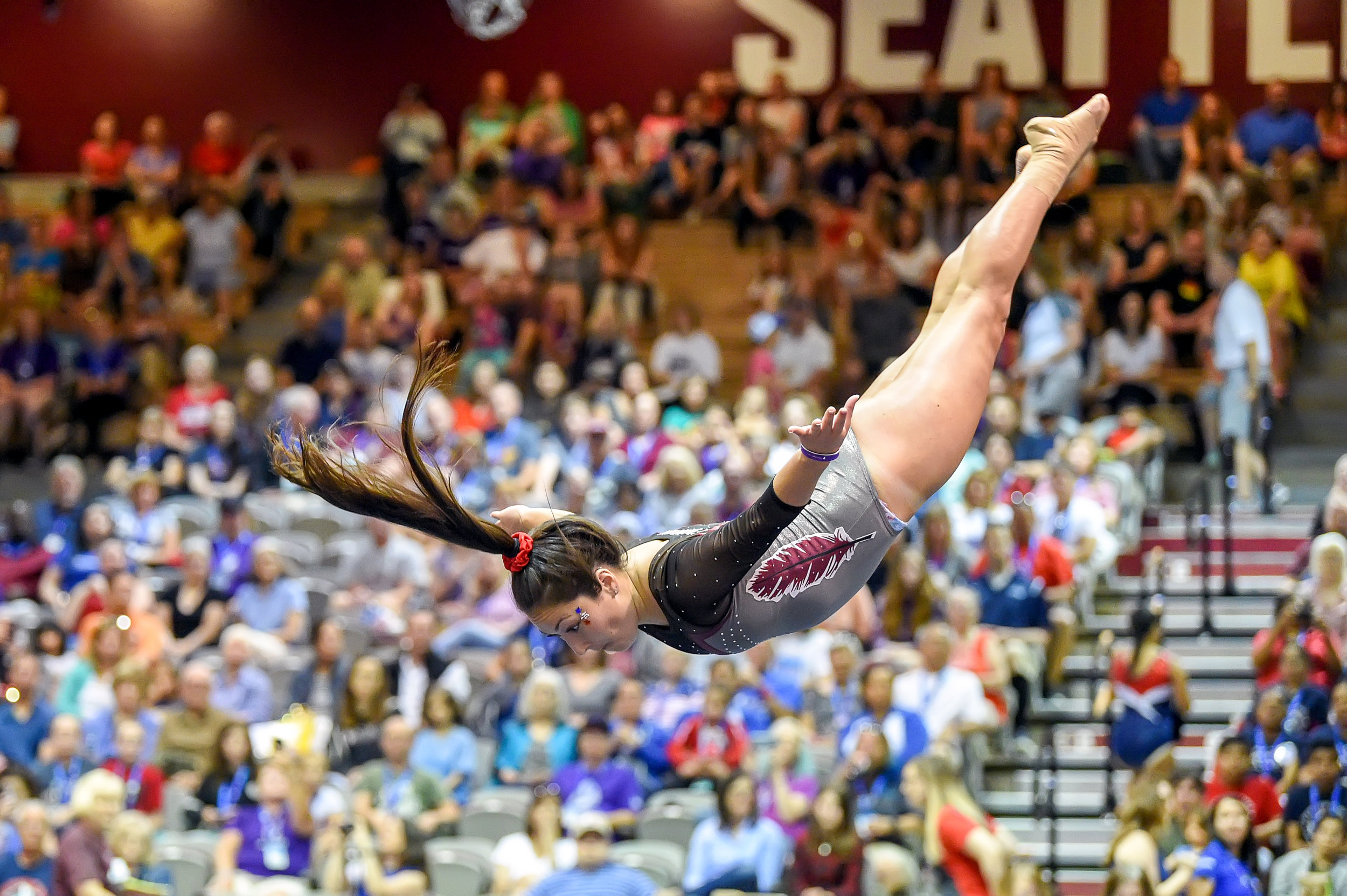  2018 USA Special Olympics Games: Gymnastics at the Royal Brougham Pavilion, on the campus of Seattle Pacific University.

Photo: Alika Jenner 