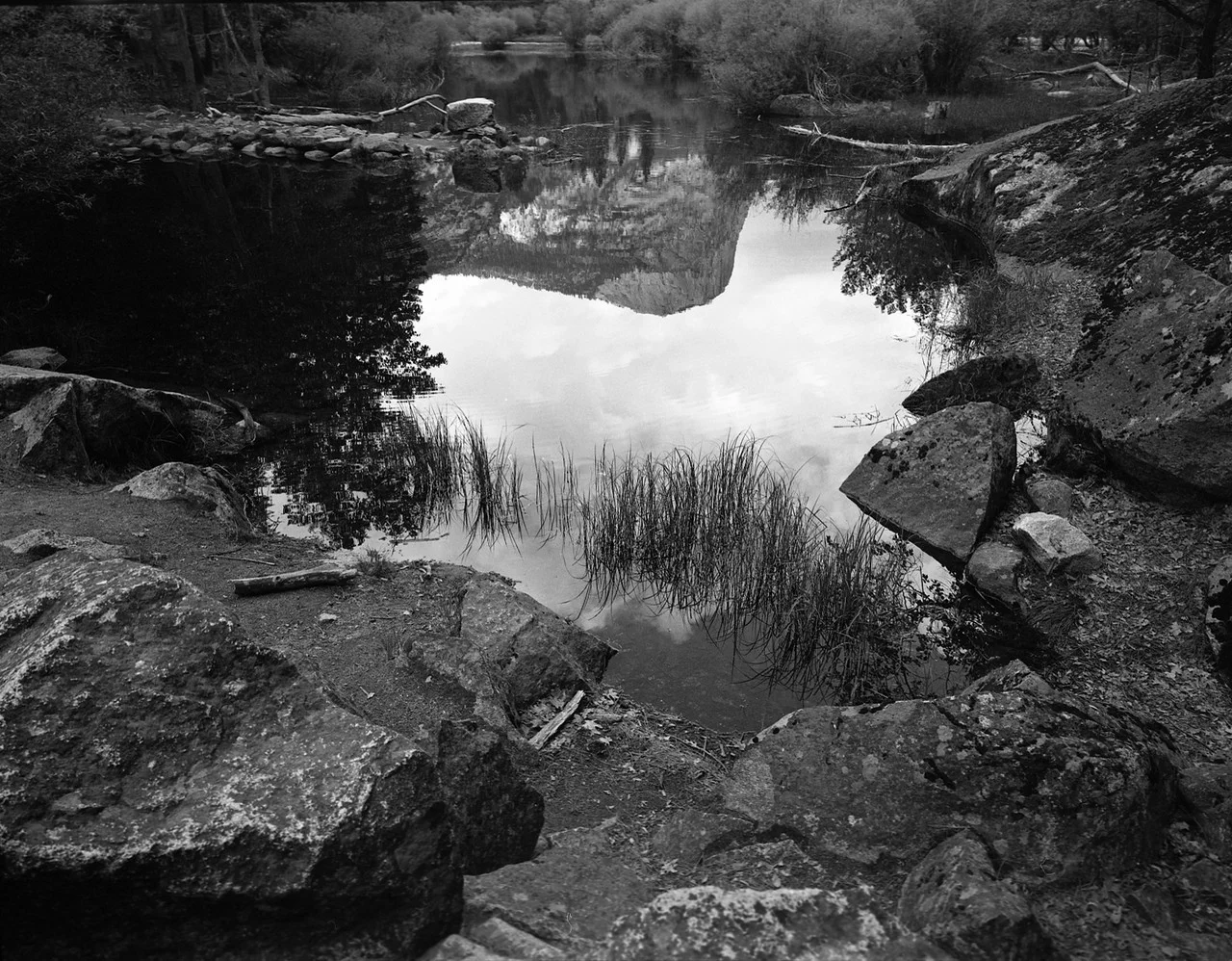 Mt. Watkins Reflection, Yosemite National Park. 2015. Silver Gelatin Print.