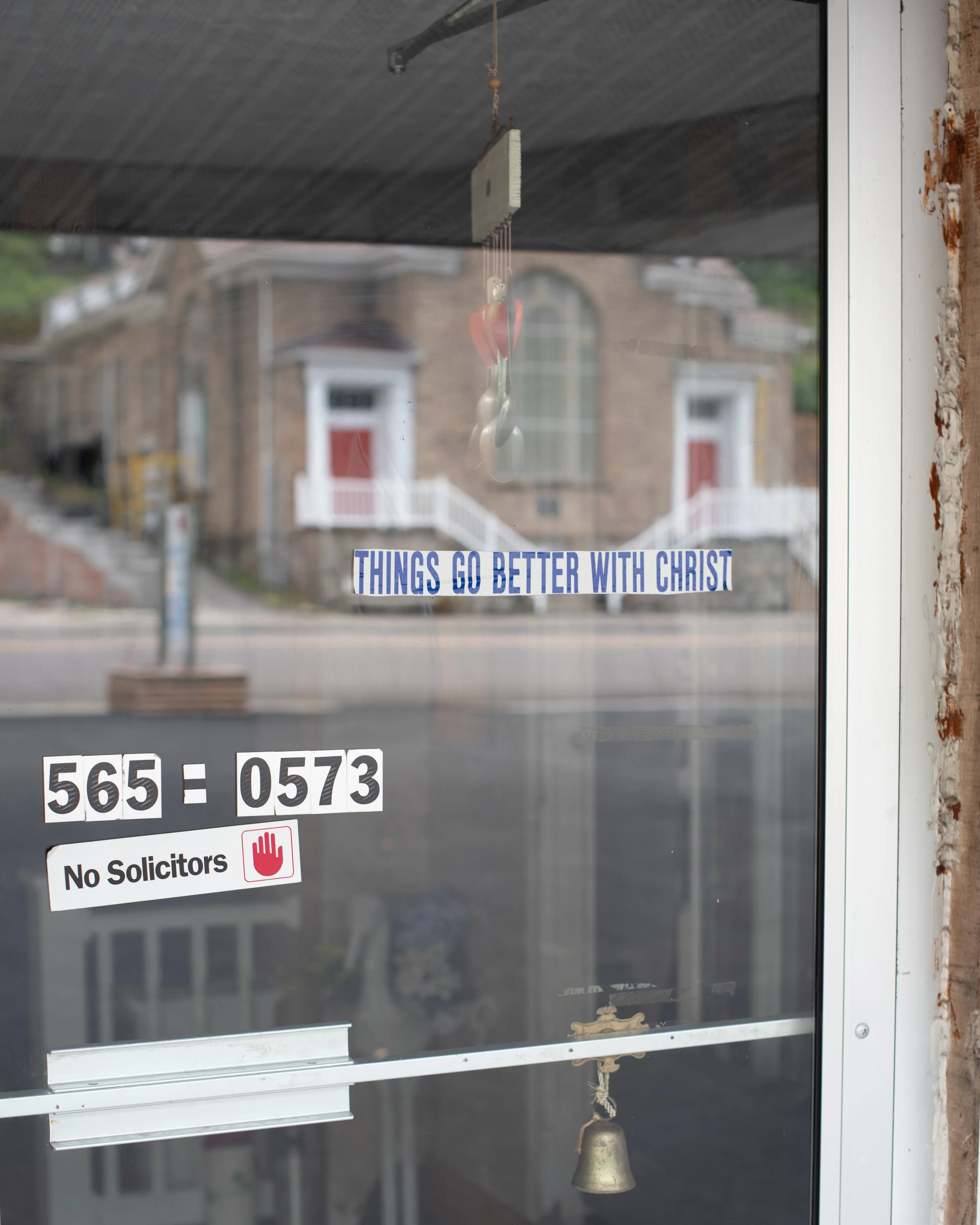Things Go Better With Christ, Appalachia, VA. 2018. Digital Image.
