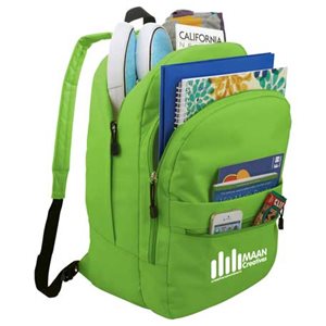 The Campus Deluxe Backpack has a spacious main compartment for all your gear.