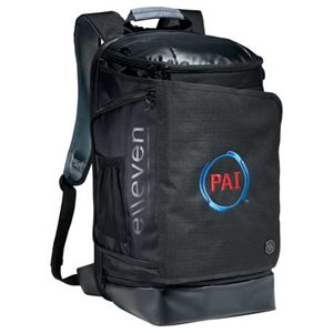 The TSA-friendly elleven™ Pack-Flat 17" Computer Backpack features and RFID pocket to keep your information safe.
