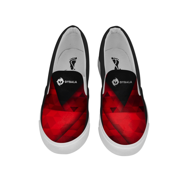1. Single Images: If you select this option your artwork is printed identically onto each shoe