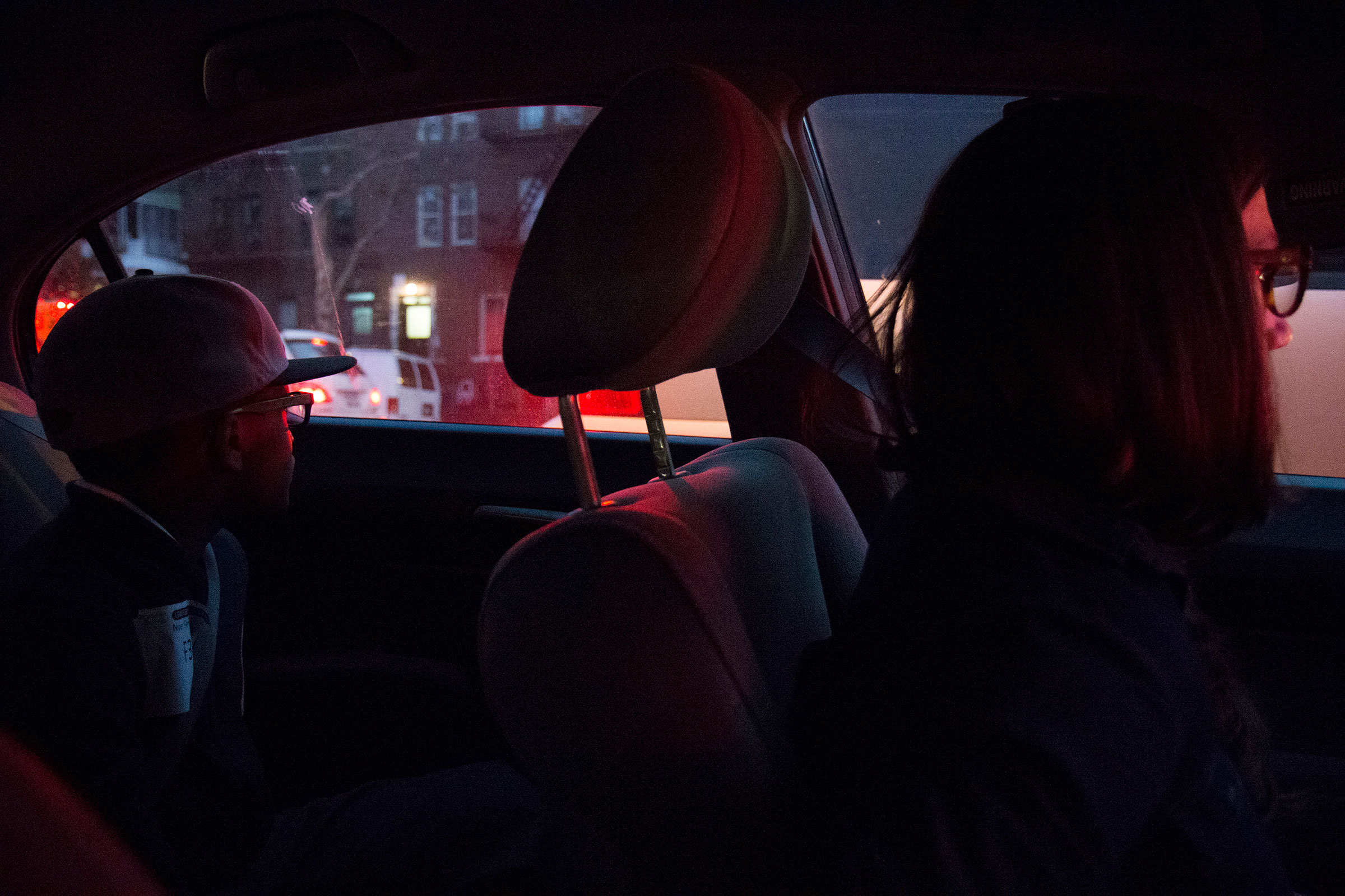  Principal Emily Hoefling drives second grader, Nyen, to school. His family is unable to take him to school, so to keep Nyen from dropping out, Hoefling makes it part of her morning routine to drive him instead. 