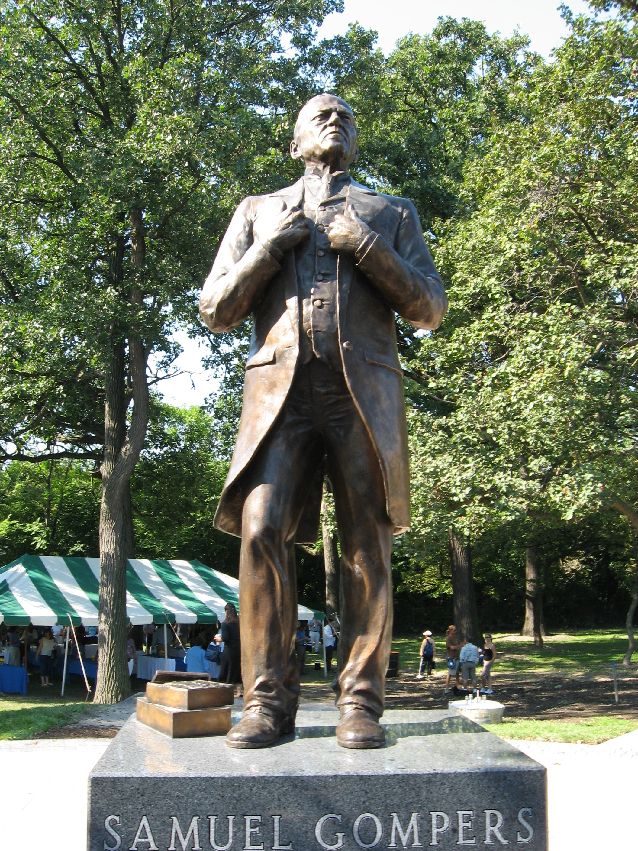 Gompers Statue