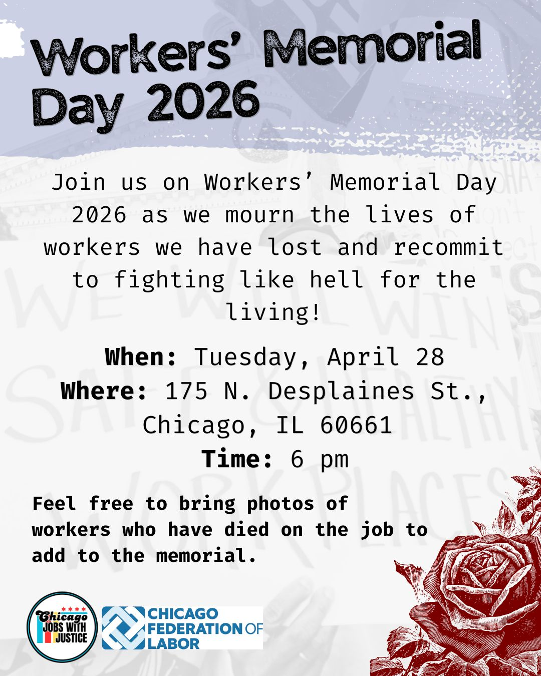 Workers' Memorial Day - Chicago