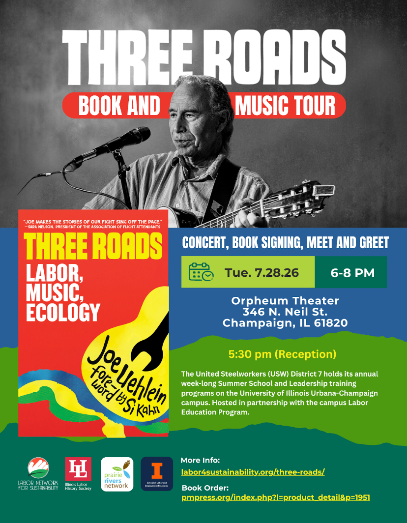 Three Roads Book &amp; Music Tour with Joe Uehlein