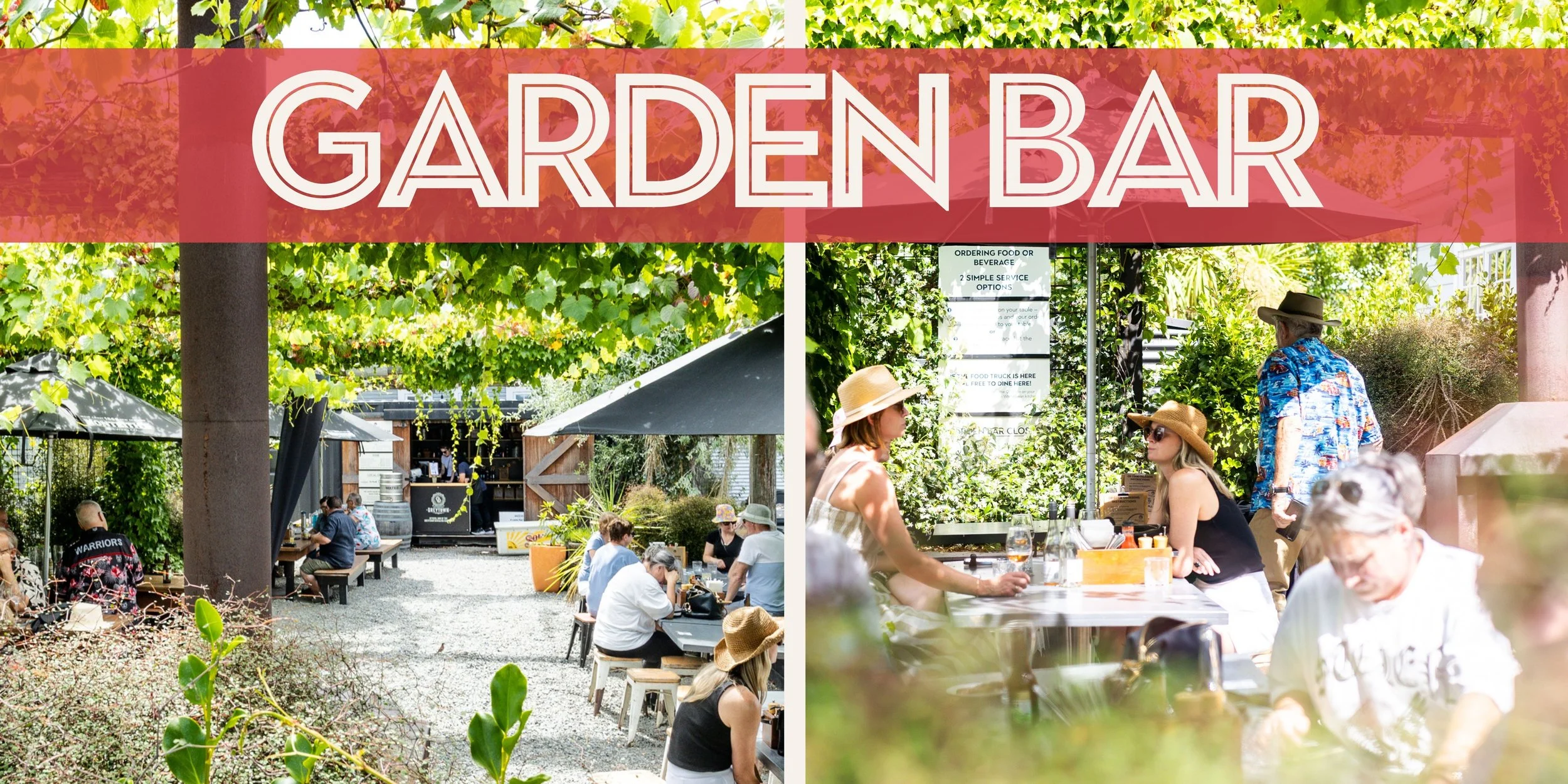 NEW GARDEN BAR HIDING AT THE WHITE SWAN