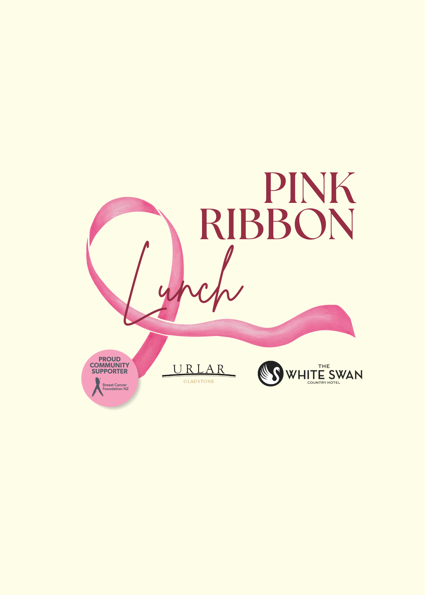 PINK RIBBON LUNCH @ THE WHITE SWAN