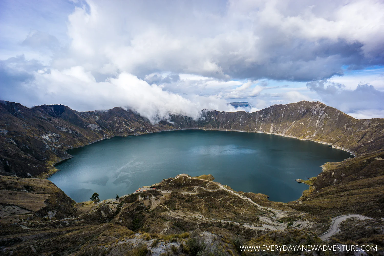 The Quilatoa Crater