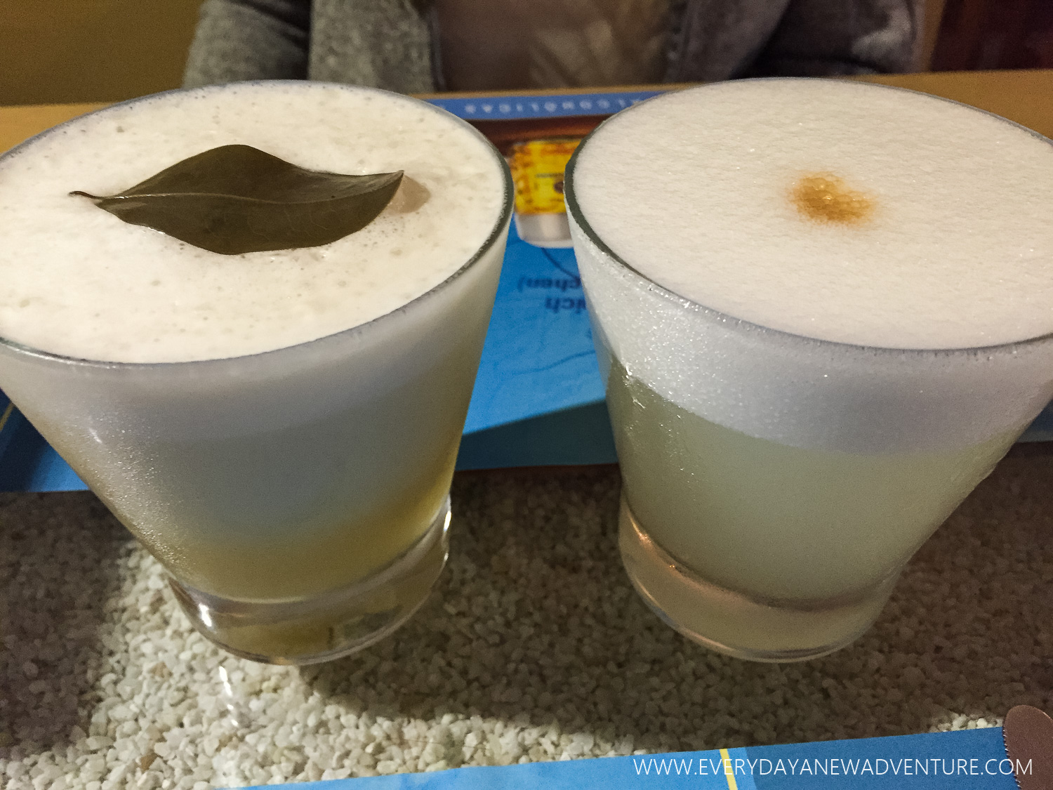 Our delicious pisco sours!