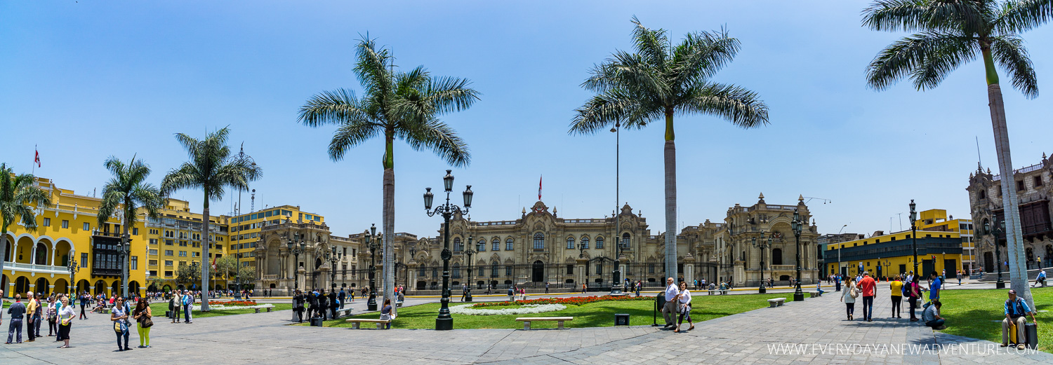 Lima's main square.