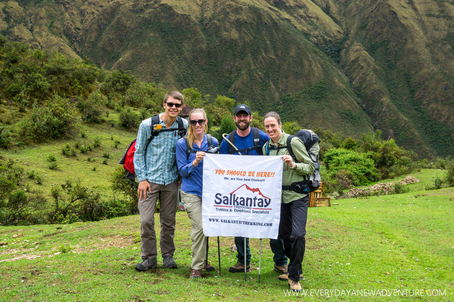 Our group at the start of Day 1.