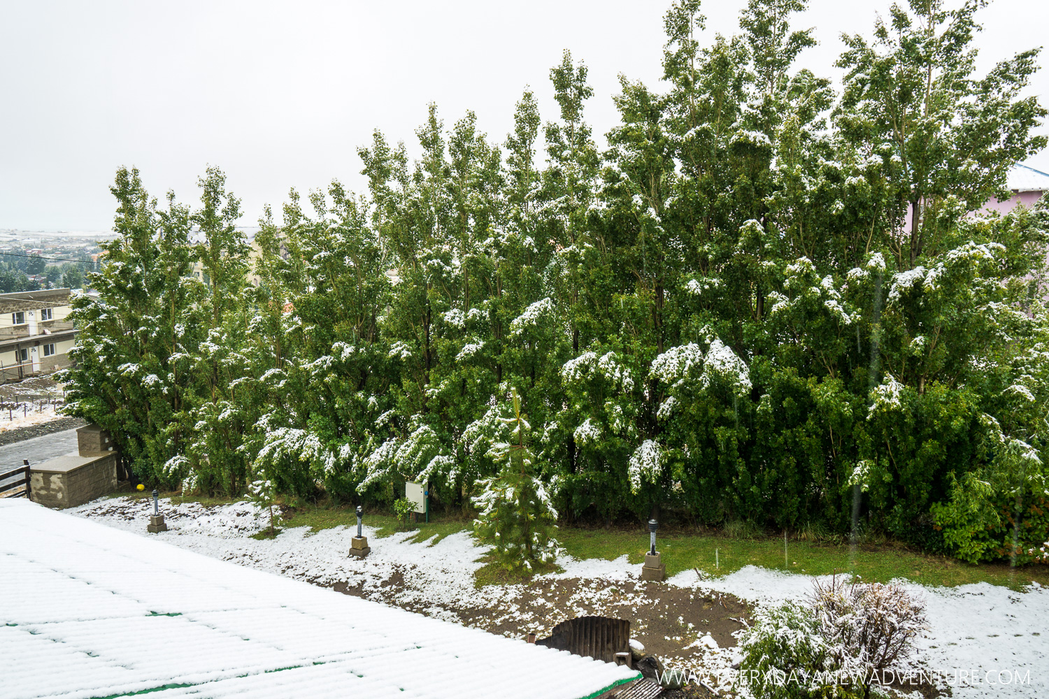A white Christmas at Hostel I Keu Ken!